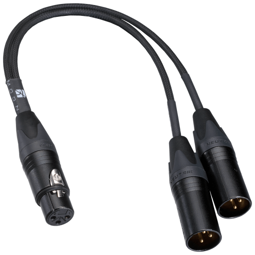 MOON XLR mono bridging adaptor cable