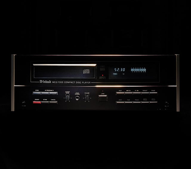 The MCD7000, the first McIntosh CD player