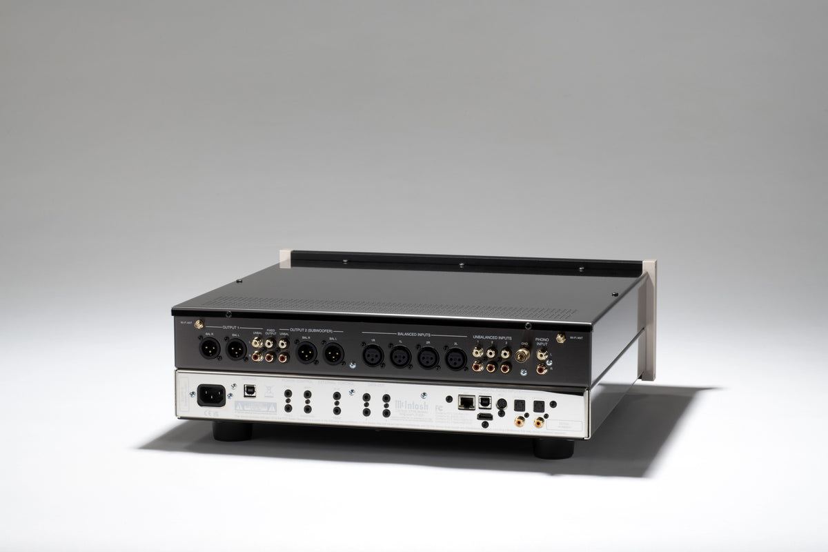 McIntosh CS7500 Streaming Preamplifier — back angle