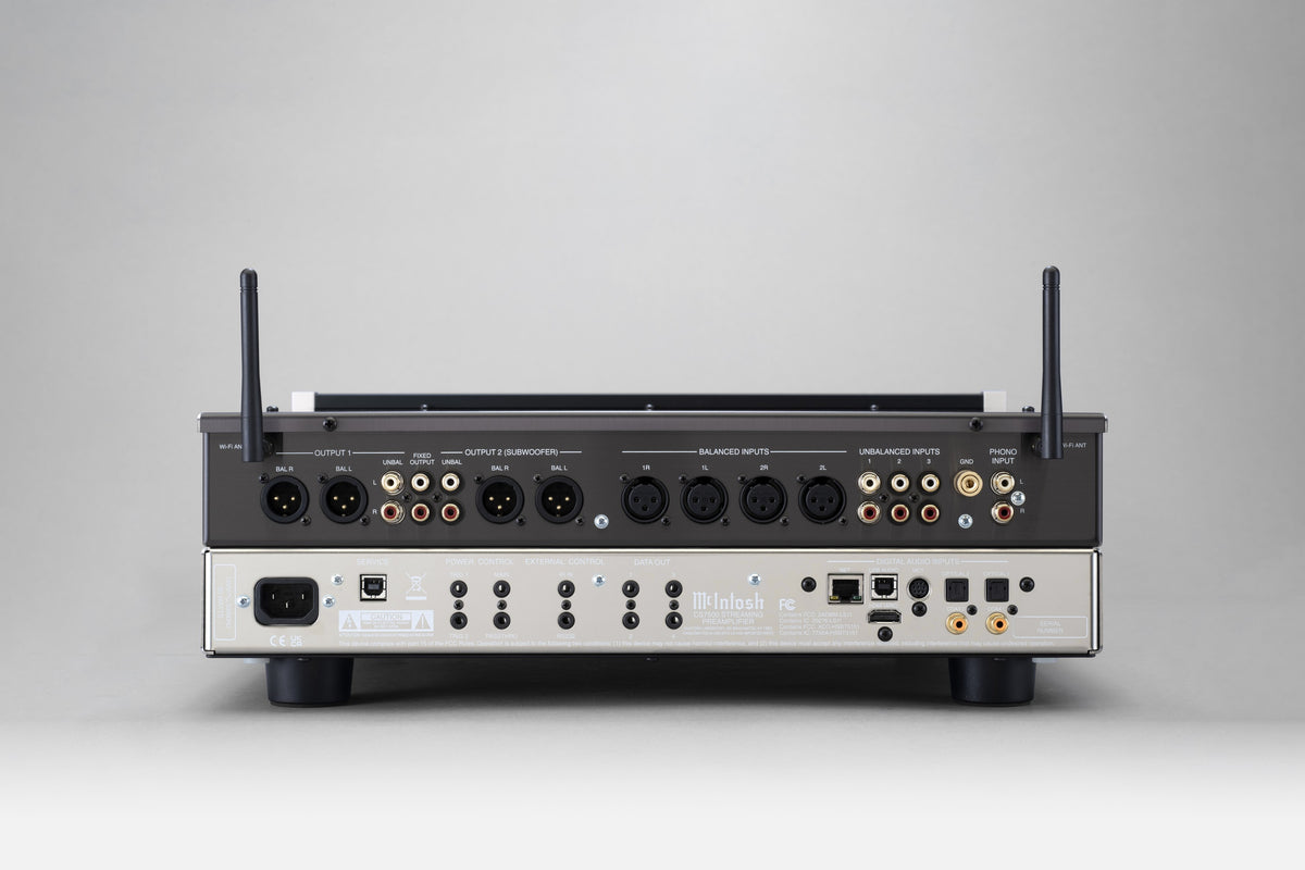 McIntosh CS7500 Streaming Preamplifier — back