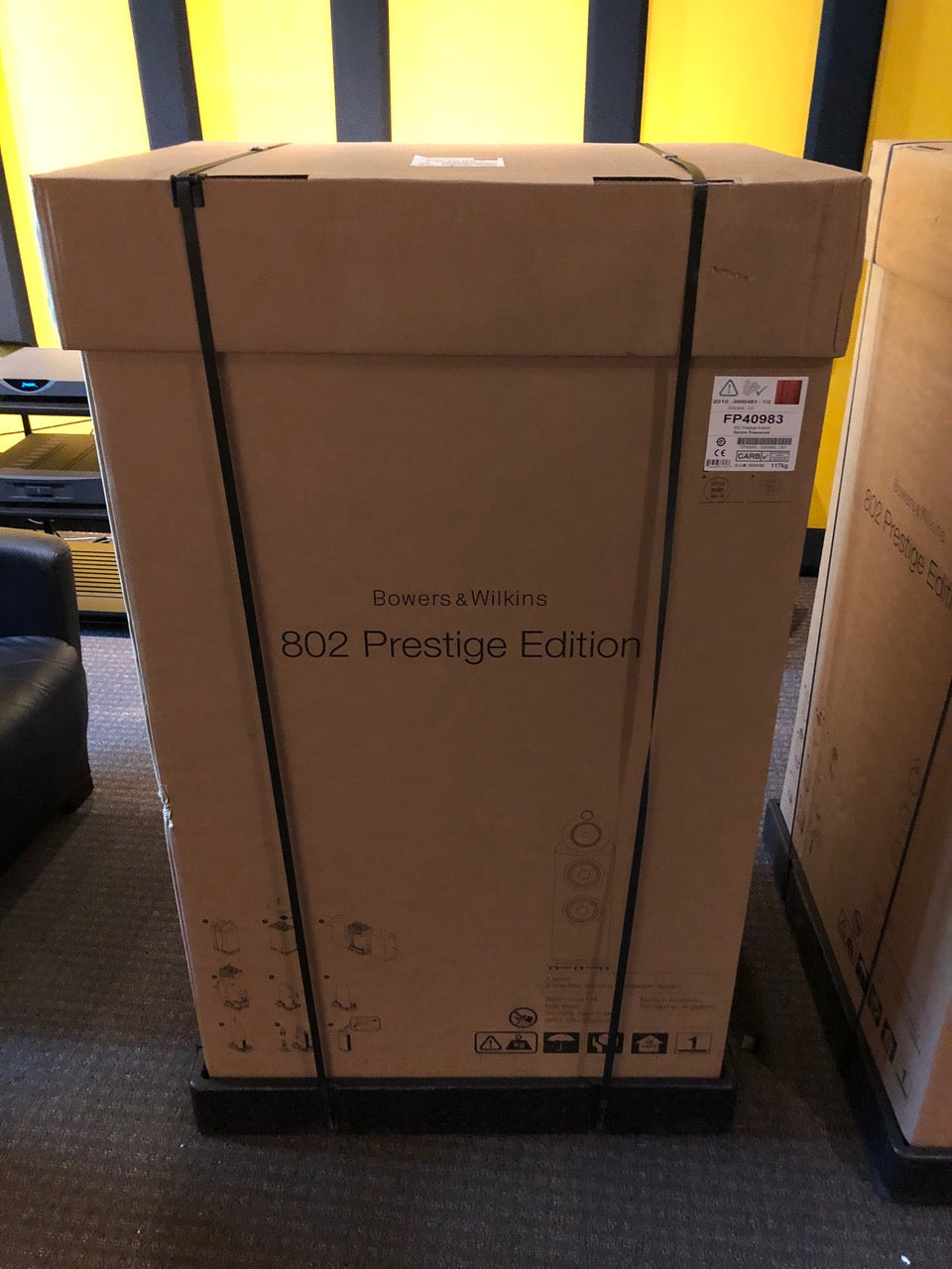 Unboxing Bowers & Wilkins 802 D3 Prestige Speakers