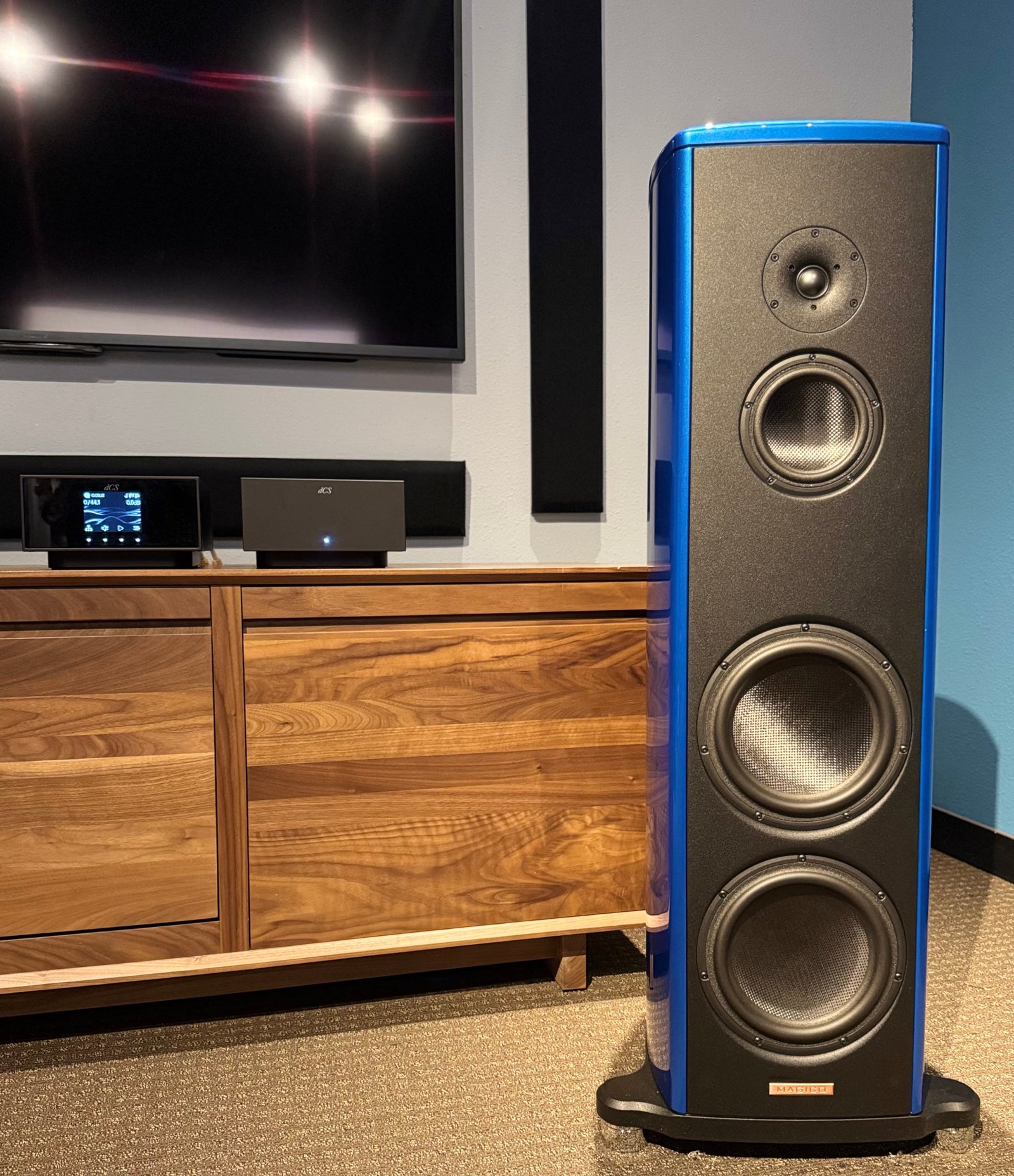 Magico S3 loudspeakers + dCS LINA Network DAC and Master Clock