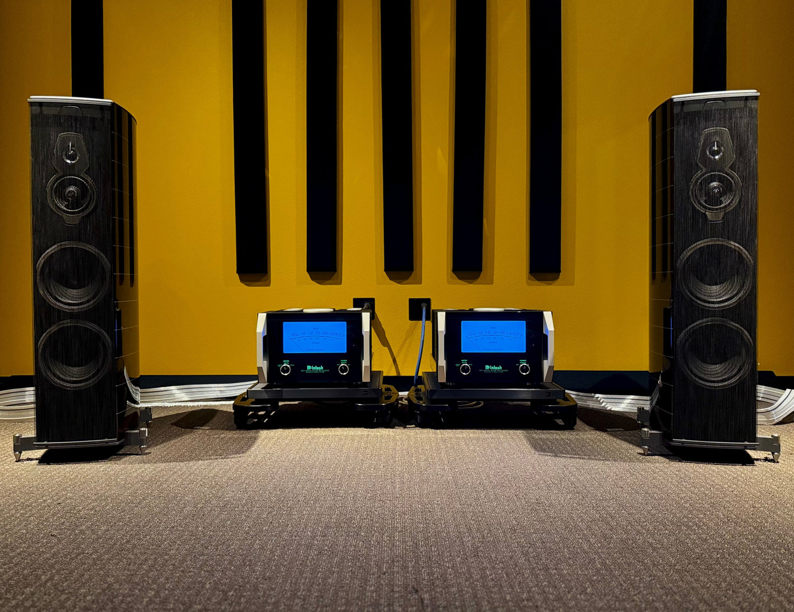 Reference Sound in Pearl Audio's Reference Sound Room