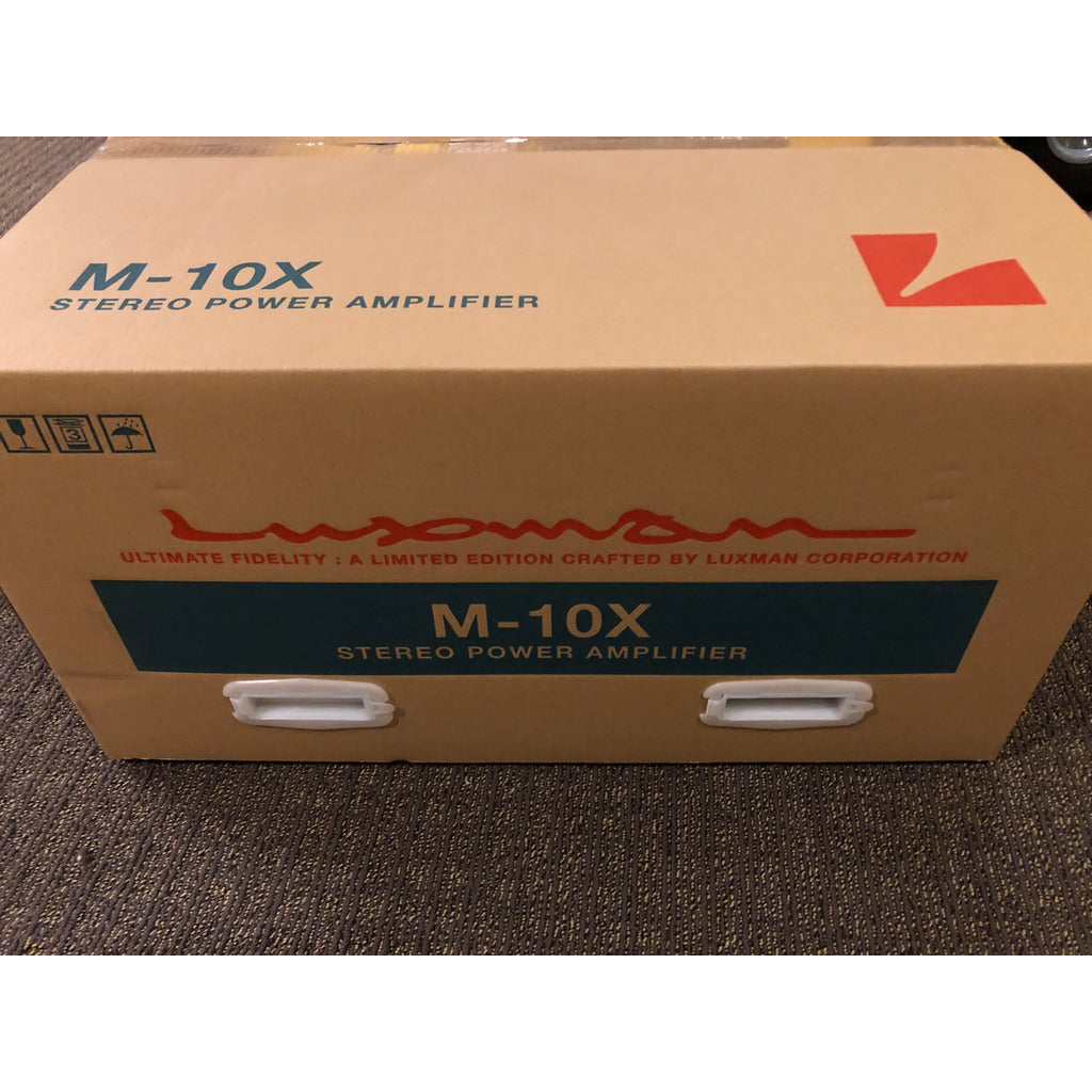Luxman M-10x Unboxing