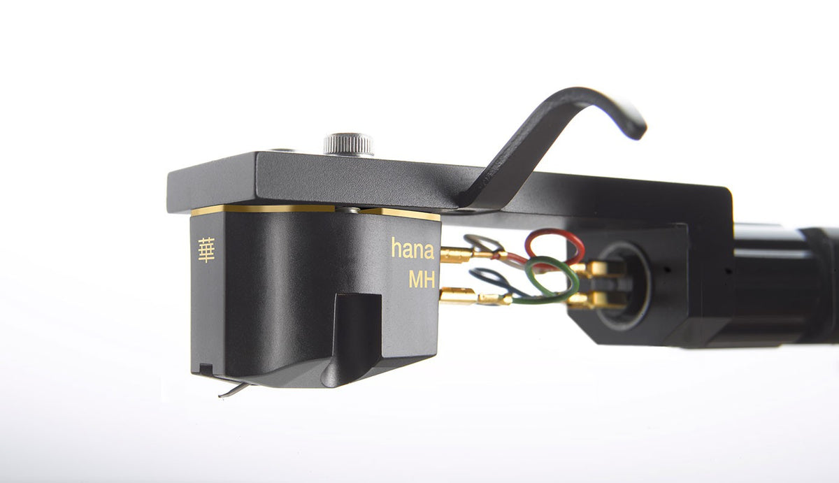 Hana MH cartridge mounted on a headshell