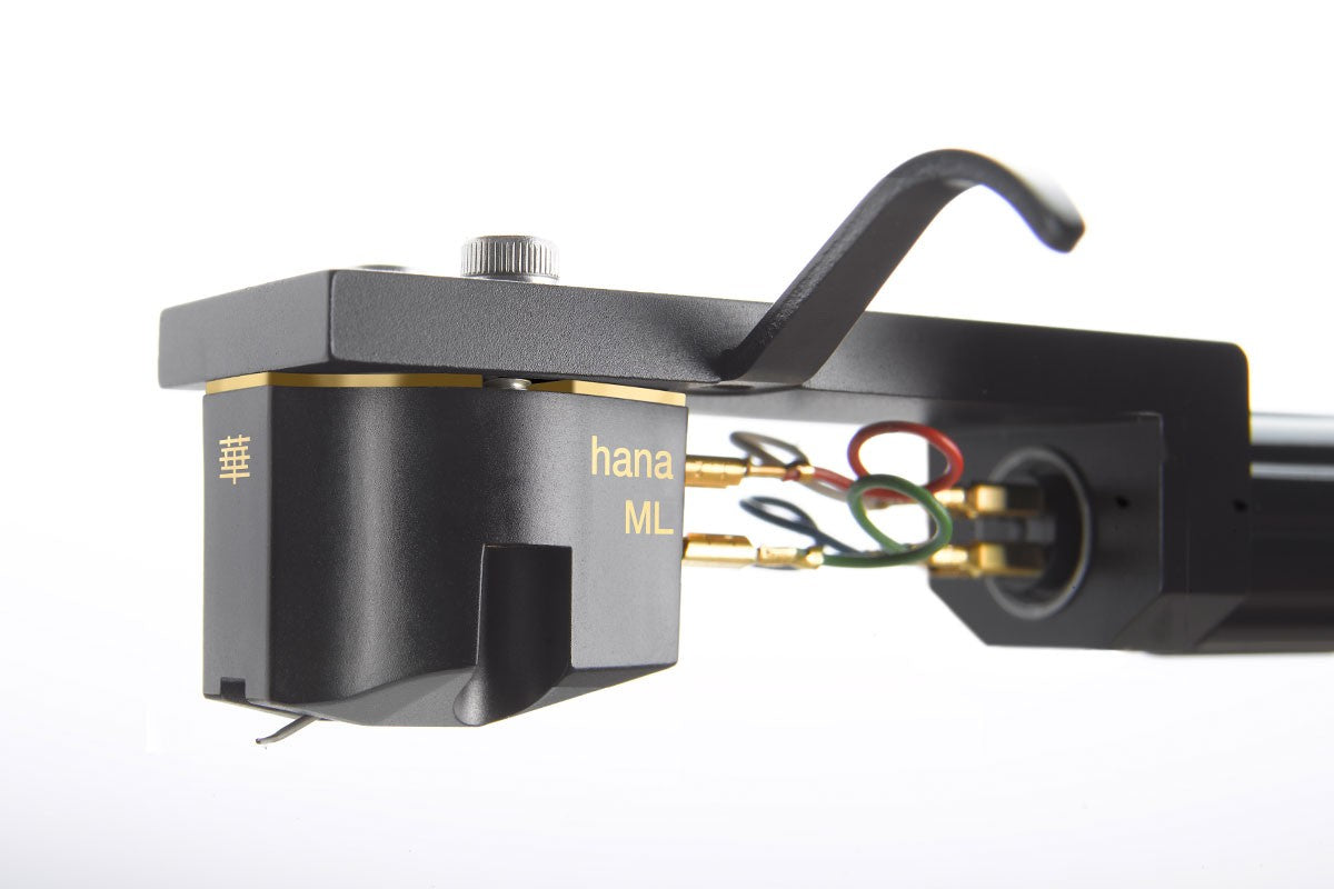 Hana ML cartridge mounted on a headshell