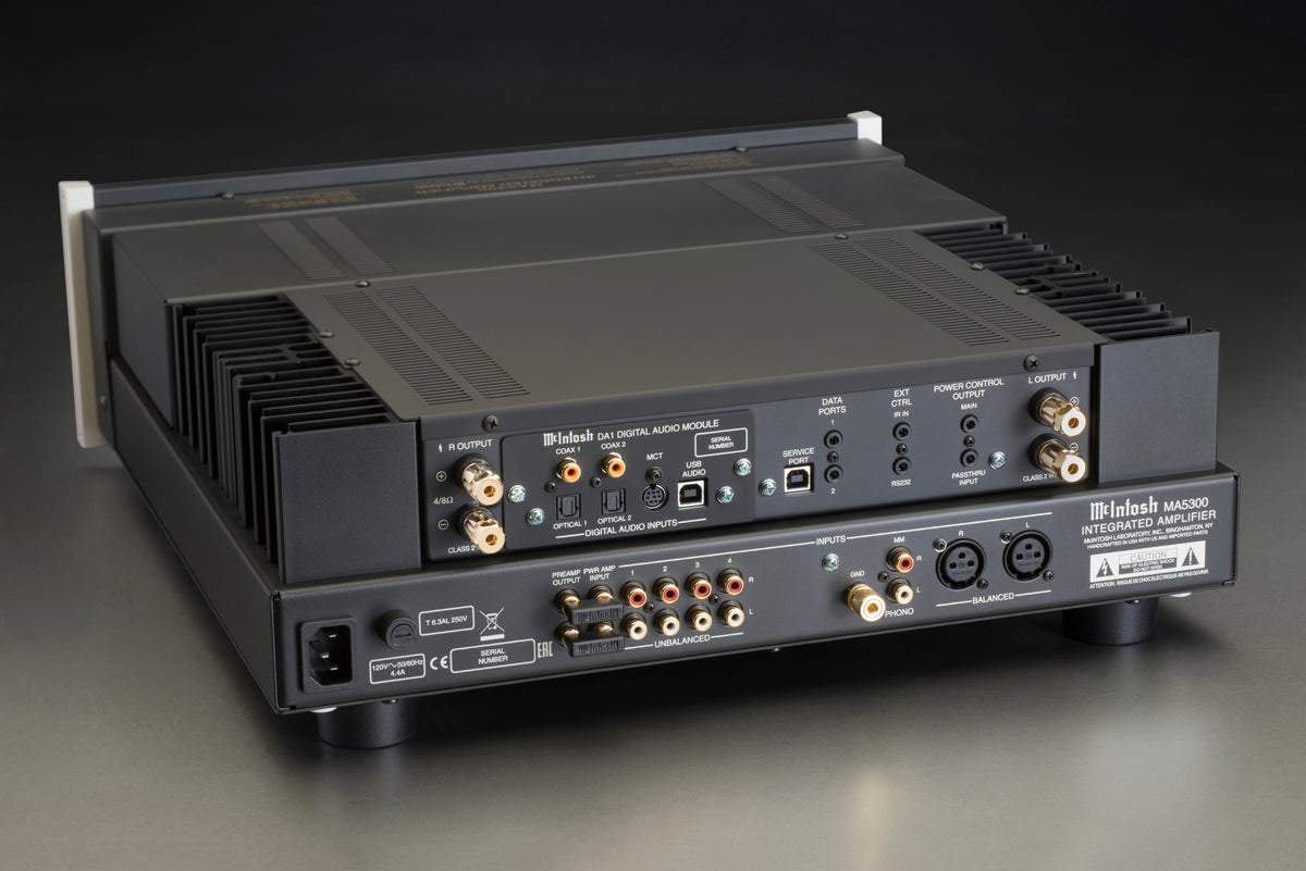 McIntosh MA5300 rear-angle studio view