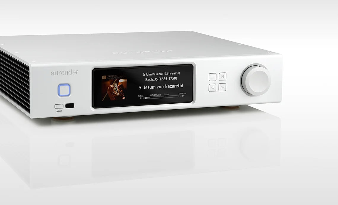 Aurender A15 High-End Analog Output Network Player with Dual-Mono MQA DAC