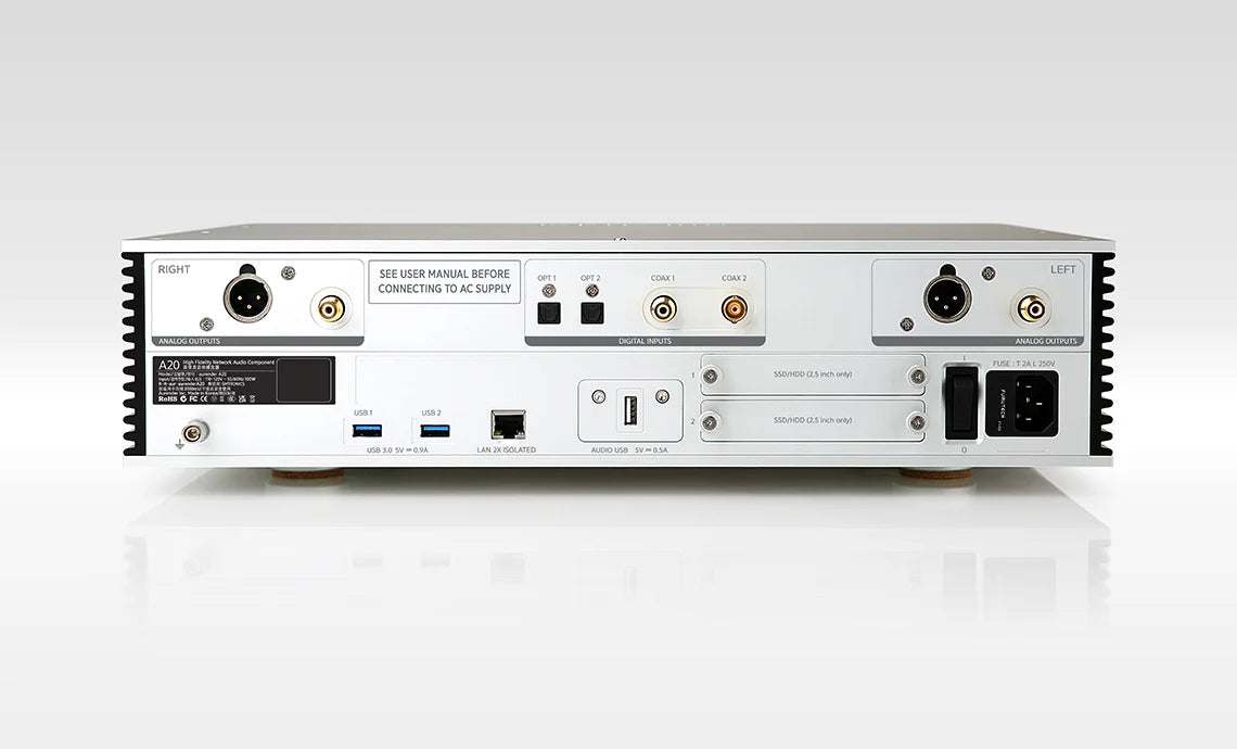 Aurender A20 Reference Analog Output Network Player with Built-in DAC