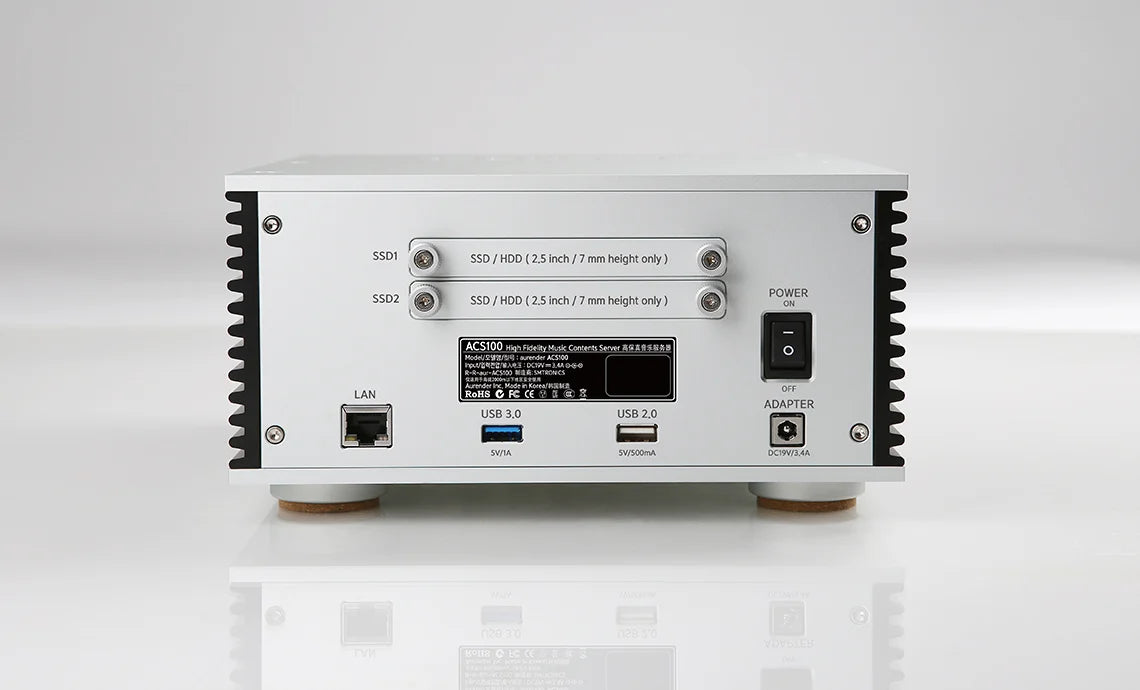 Aurender ACS100 CD Ripping Server with SSD Storage