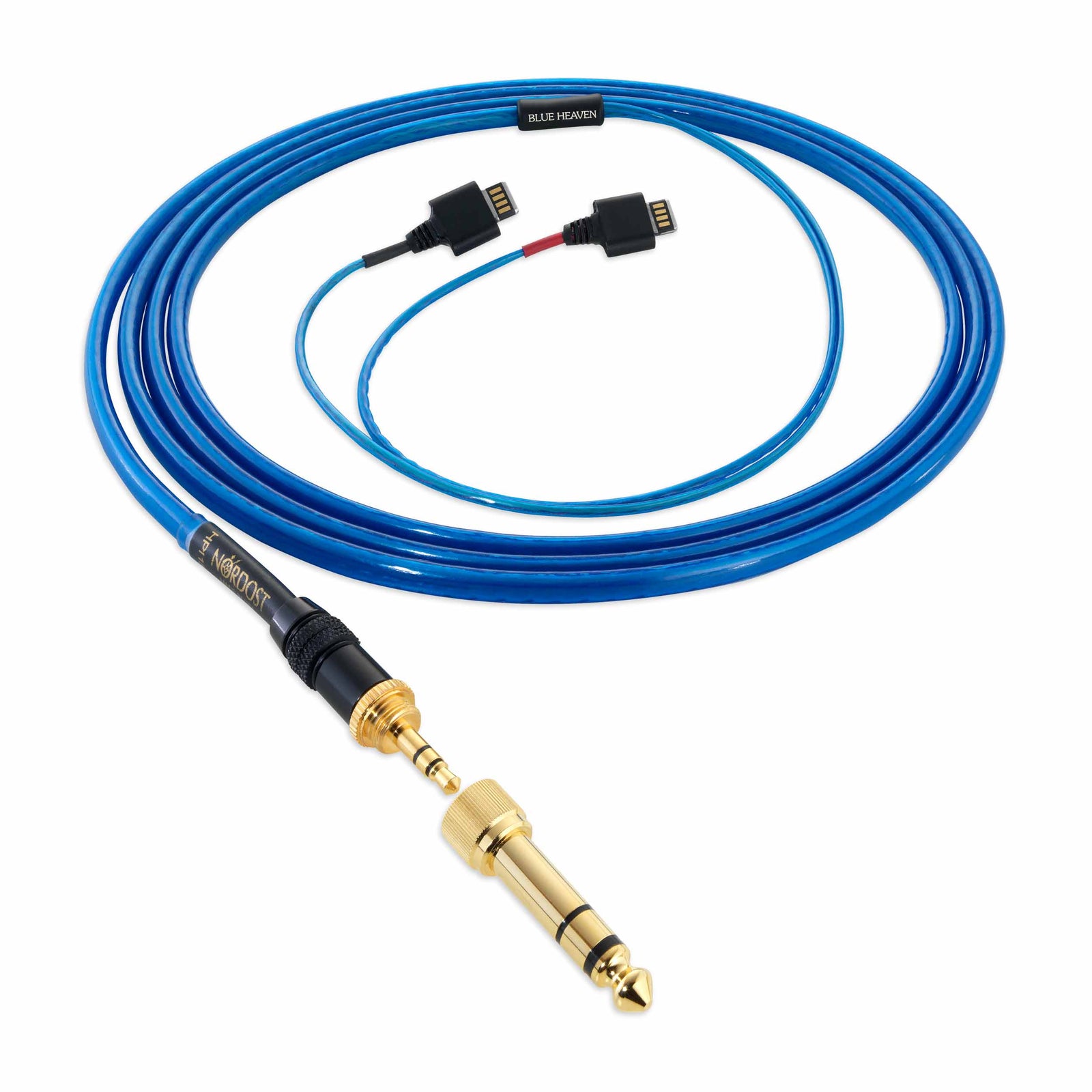 Nordost Blue Heaven High-Fidelity Headphone Cable with 3.5mm Adapter