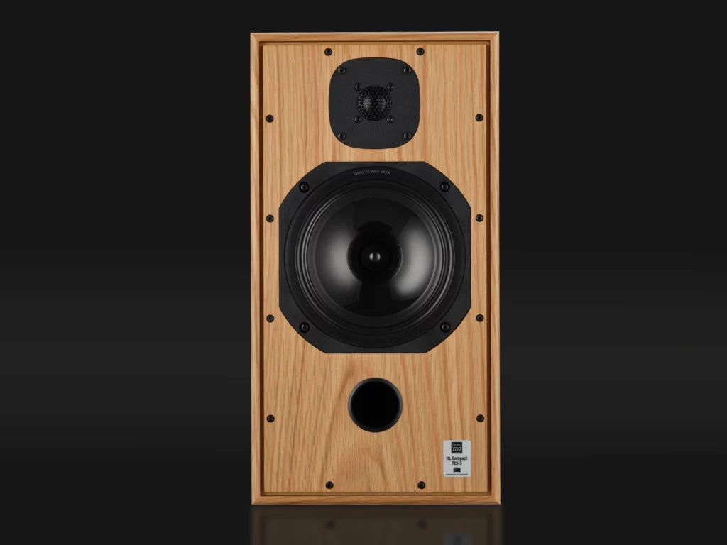 Harbeth C7ES-3 XD2 in Oak, front angle