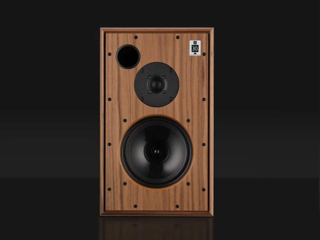 Harbeth M30.3 XD2 in Walnut, front angle