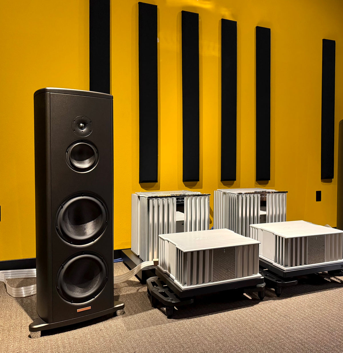 Magico S5 in a Pearl Audio system with Burmester electronics