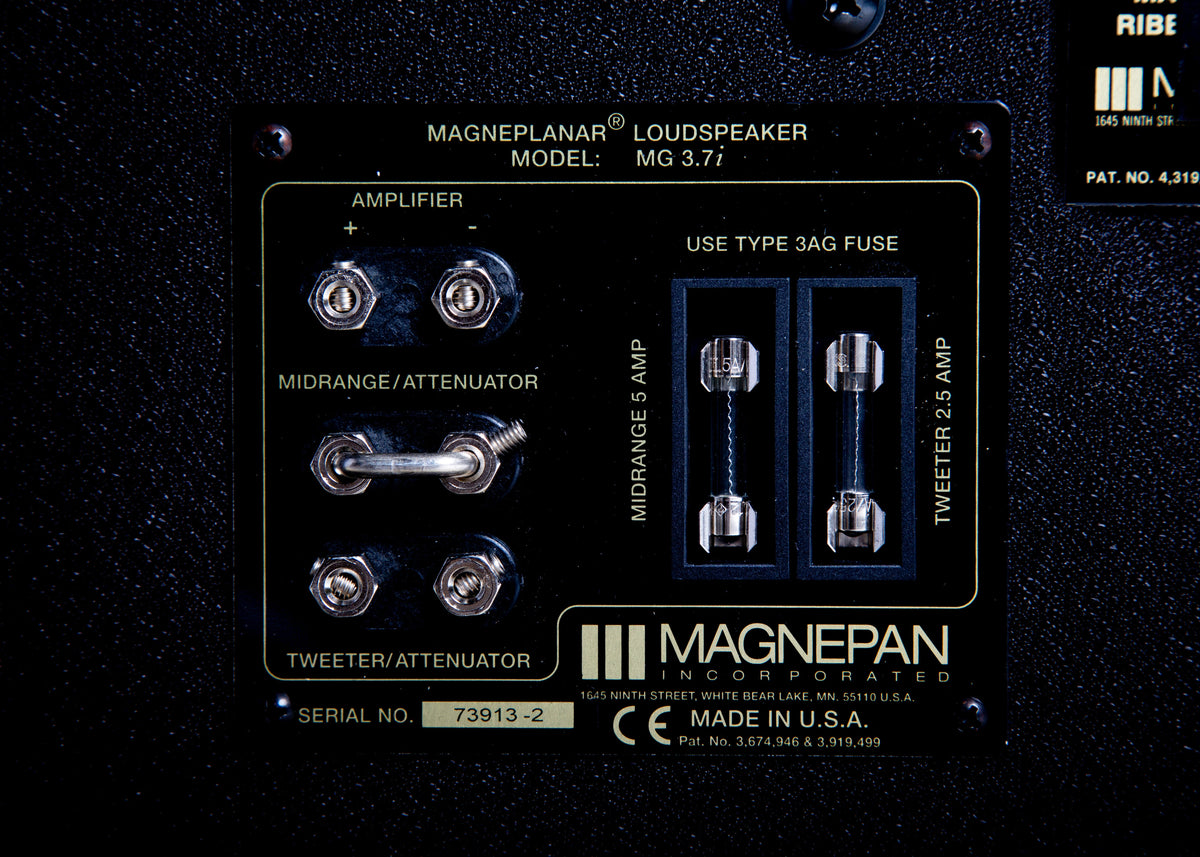 Magnepan 3.7i, second detail view