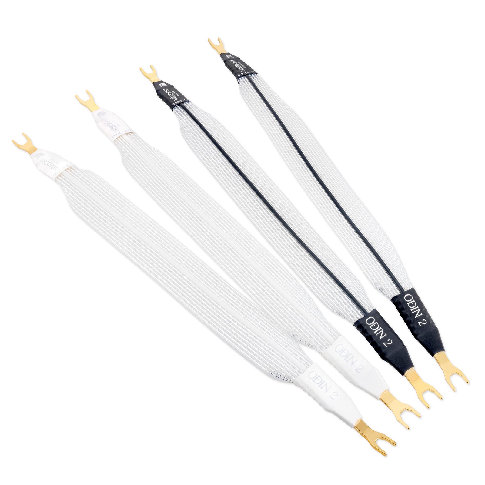 Nordost Odin 2 Supreme Reference Bi-Wire Jumper Cables - High-End Audio Connectors