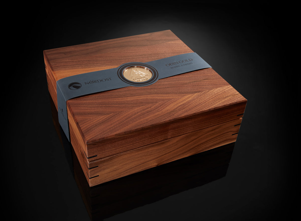 Nordost Odin Gold Bi-Wire Jumpers presentation box
