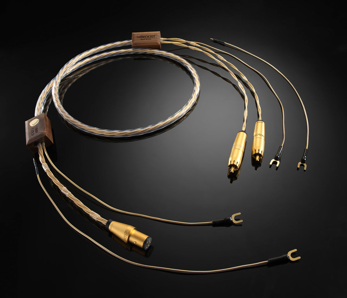 Nordost Odin Gold Tonearm Cable +, DIN to RCA