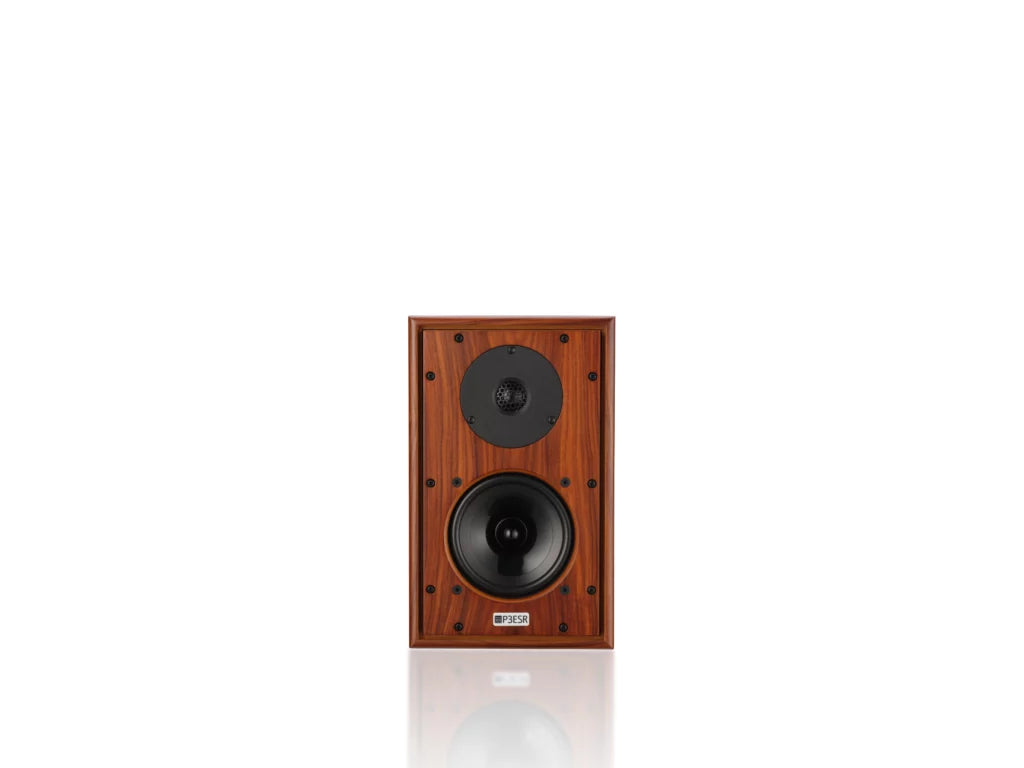 Harbeth P3ESR XD2 in Rosewood, front angle