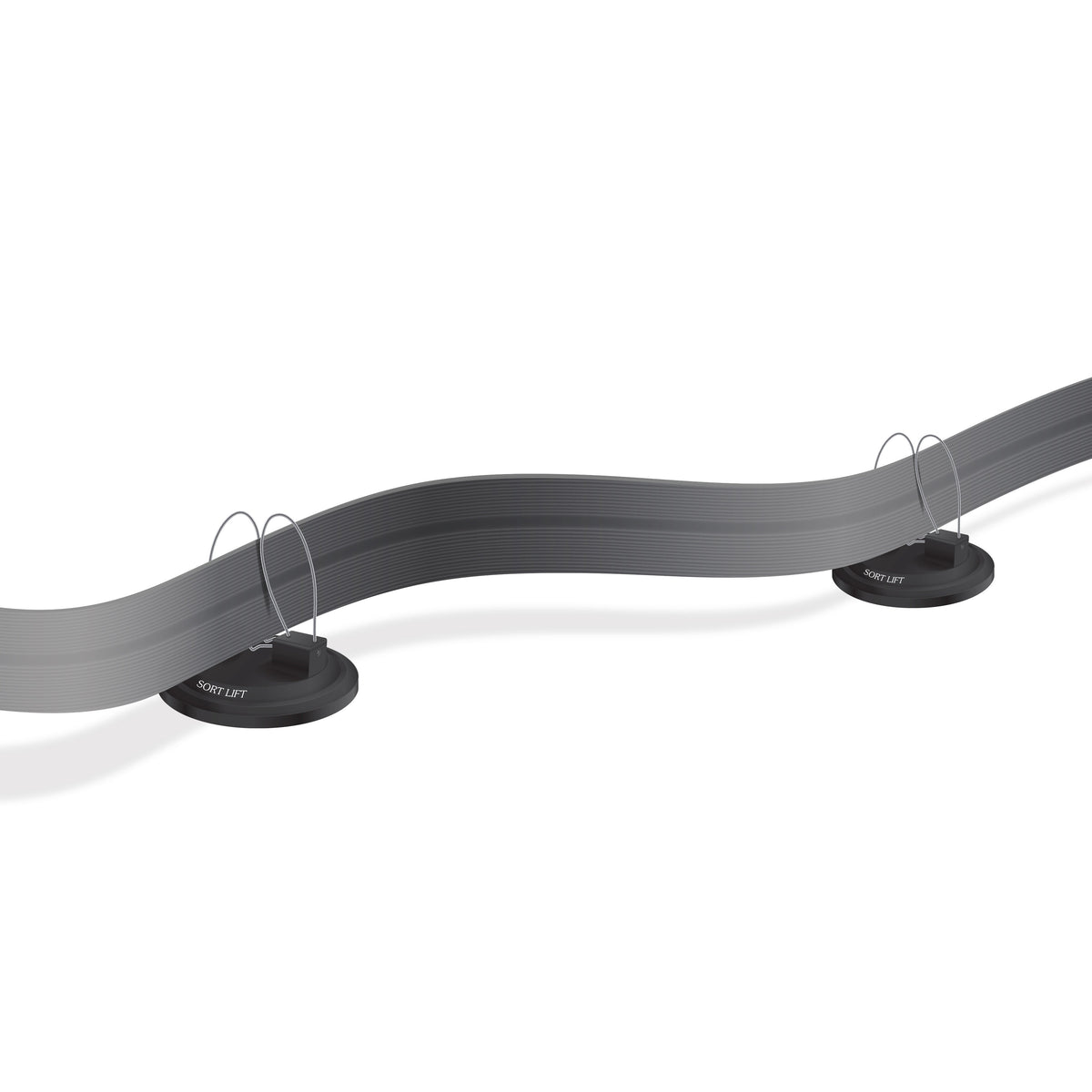 Nordost Sort Lifts supporting a speaker cable
