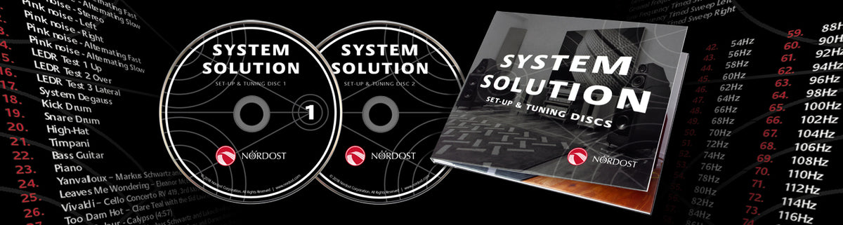 Nordost System Solution Set-Up &amp; Tuning Discs - Premium Audio Calibration Tool
