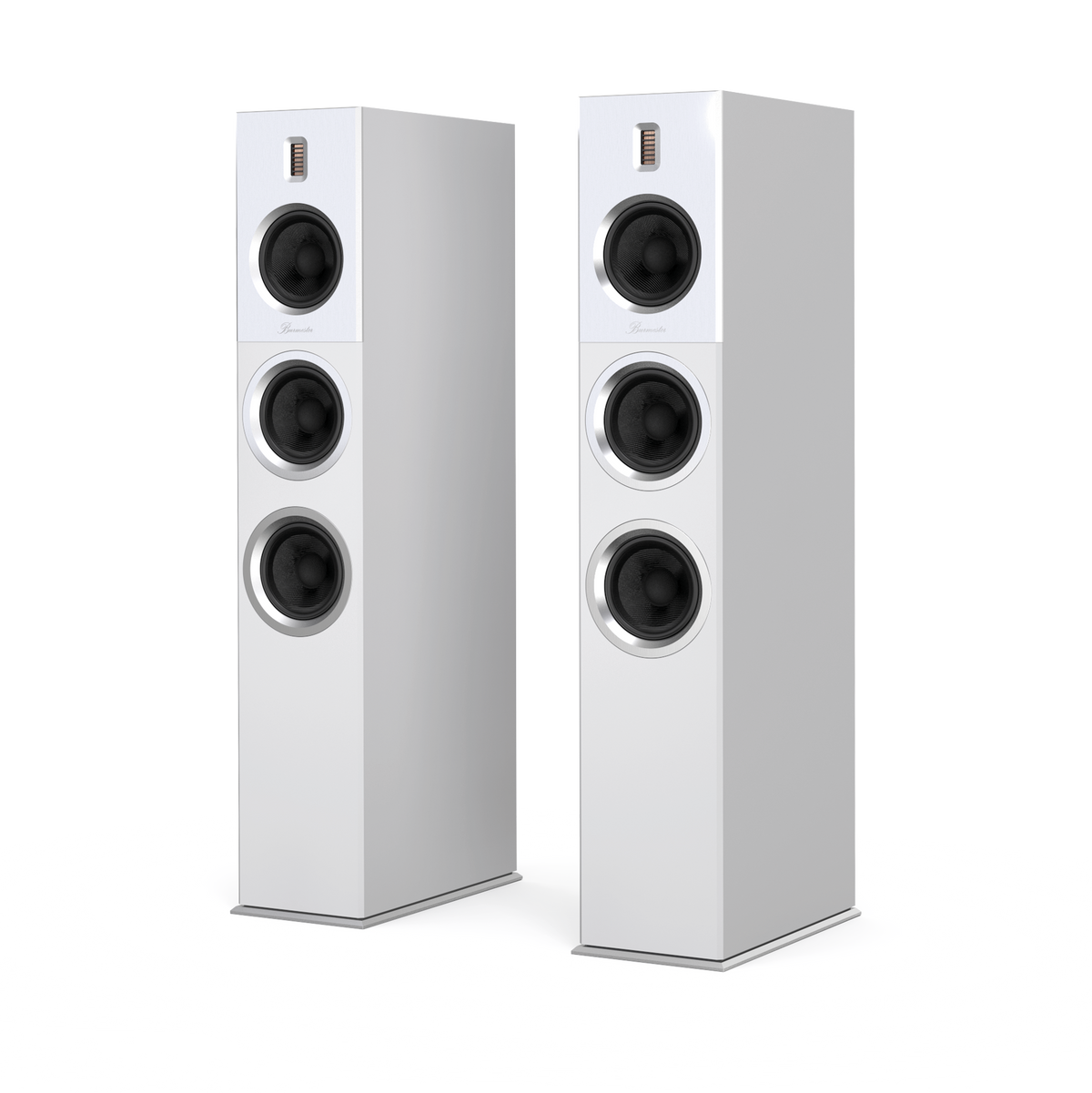 Burmester B28 silver front
