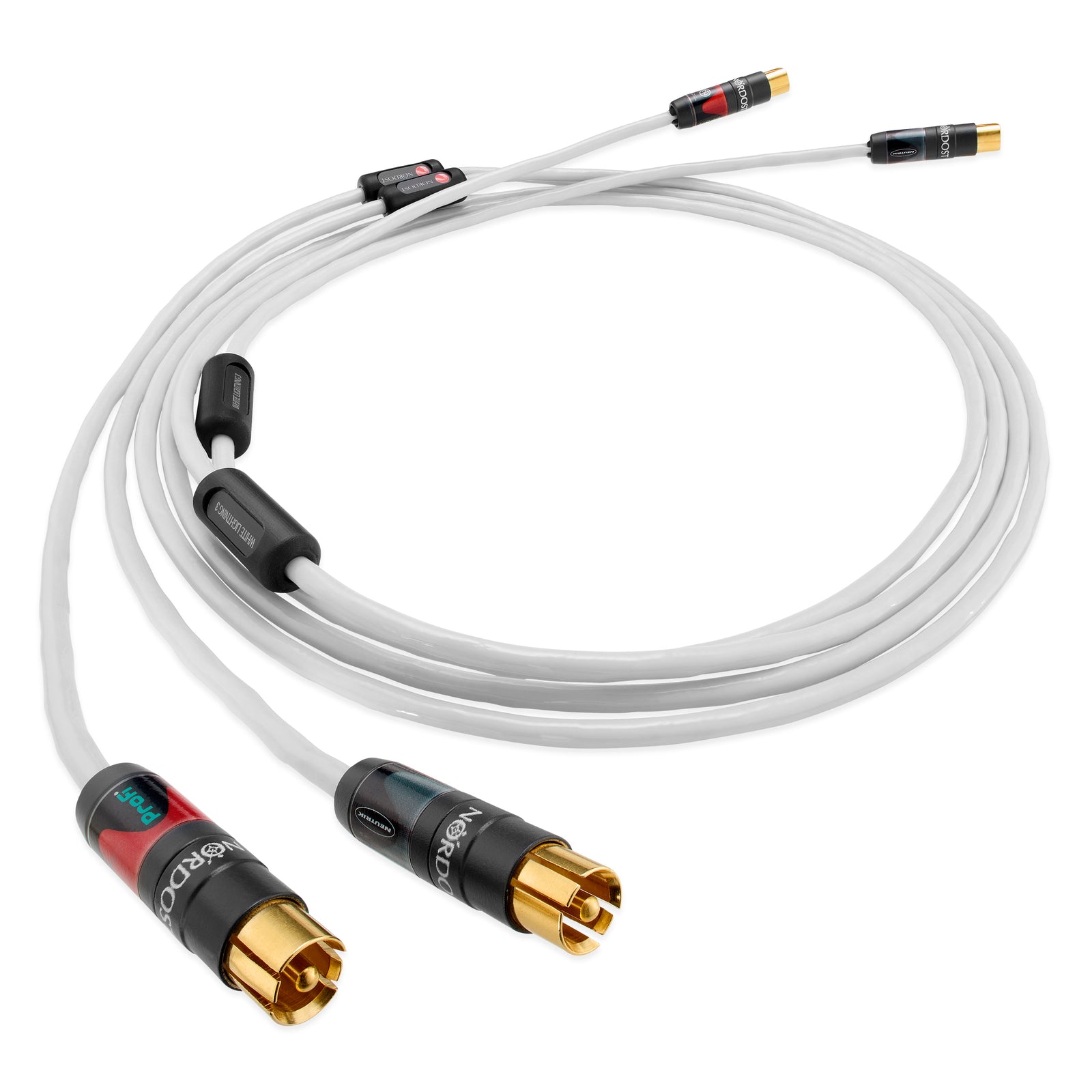 Nordost White Lightning 3 Analog Interconnects – High-Fidelity Audio Cables