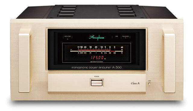 Accuphase A-300 Class A monaural power amplifier, front