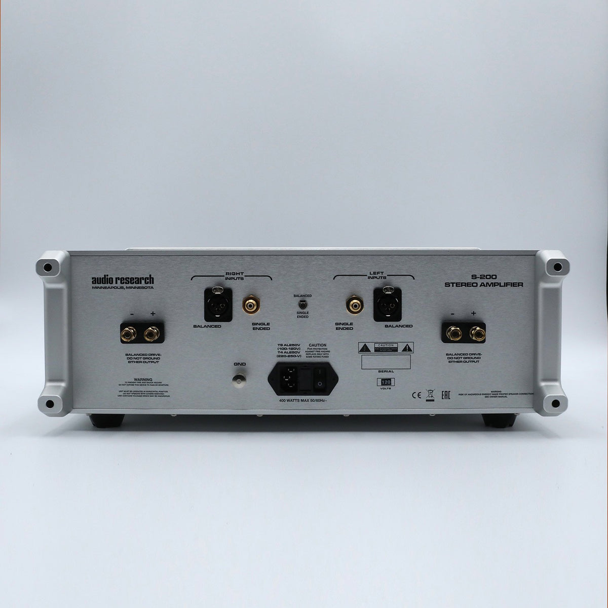 S-200 Stereo Power Amplifier
