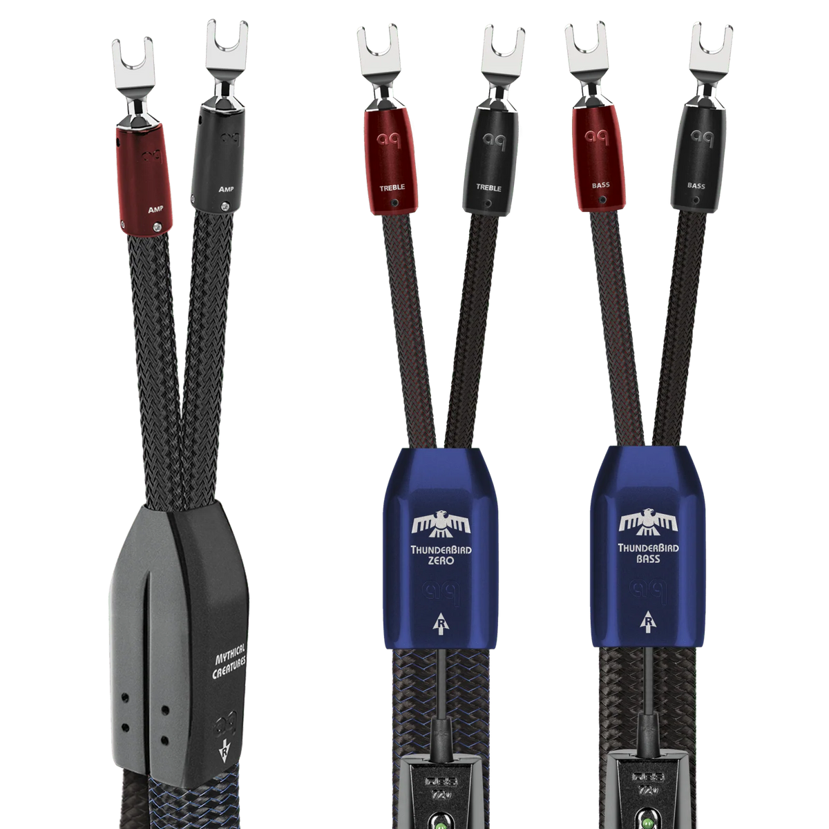 AudioQuest ThunderBird ZERO BiWire COMBO Speaker Cable