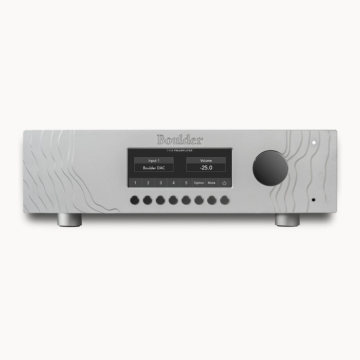 Boulder 1110 Preamplifier – front view