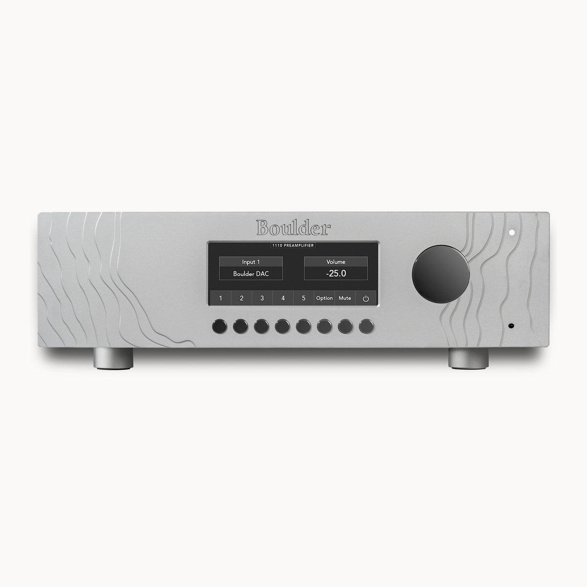 Boulder 1110 Preamplifier – front view