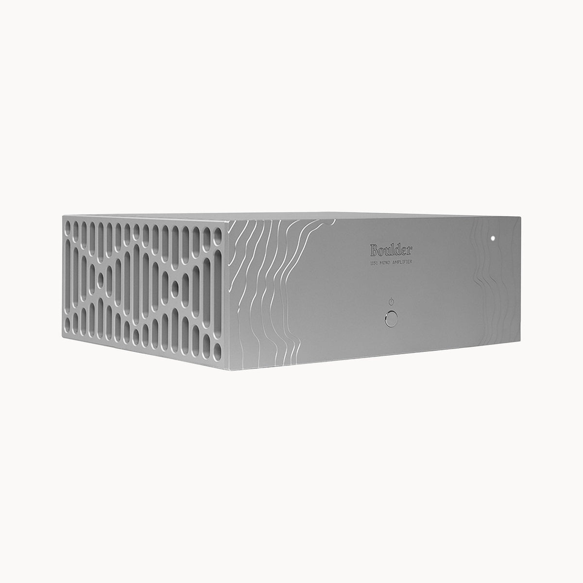 Boulder 1151 Monoblock Amplifier – three quarter view