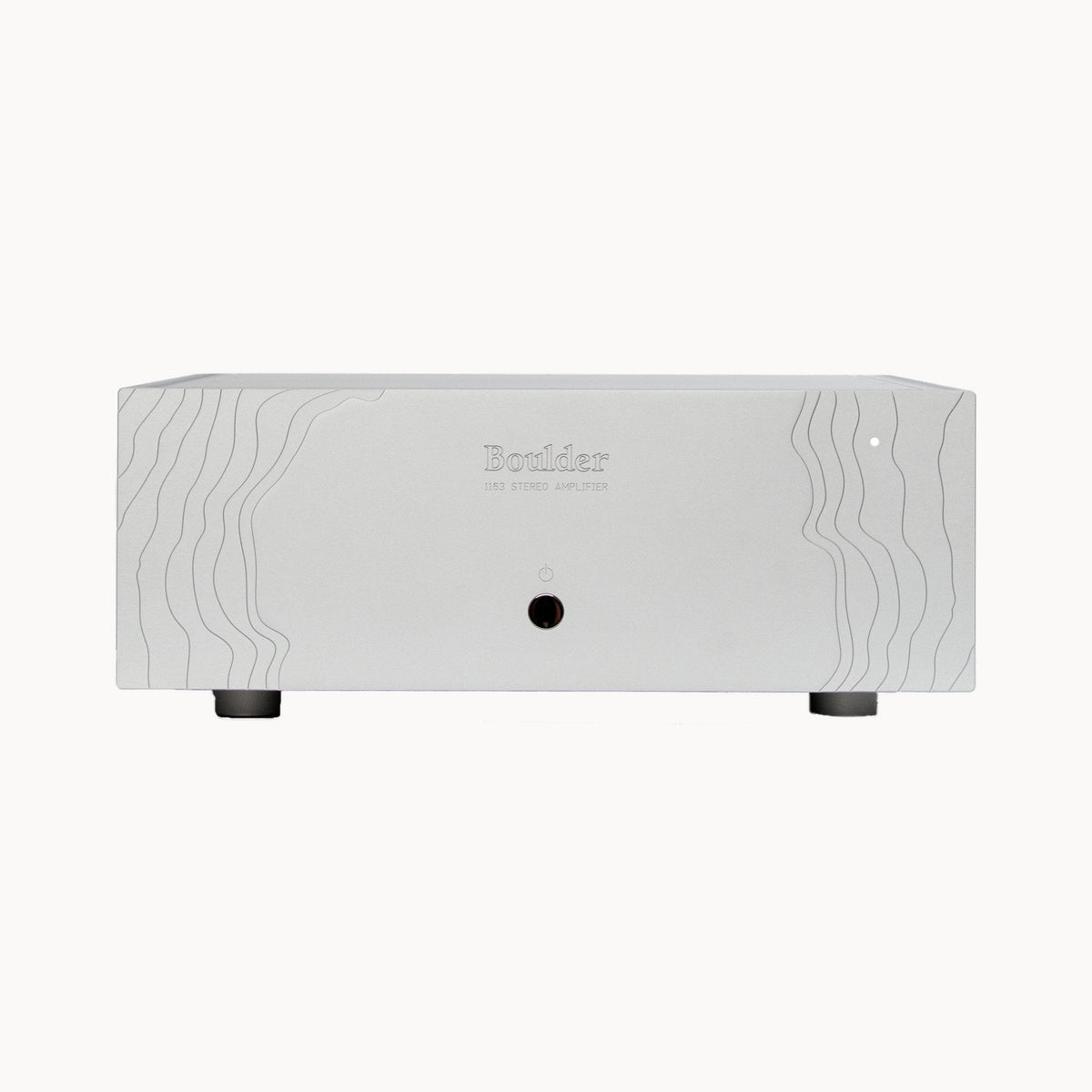 Boulder 1163 Stereo Amplifier – front view