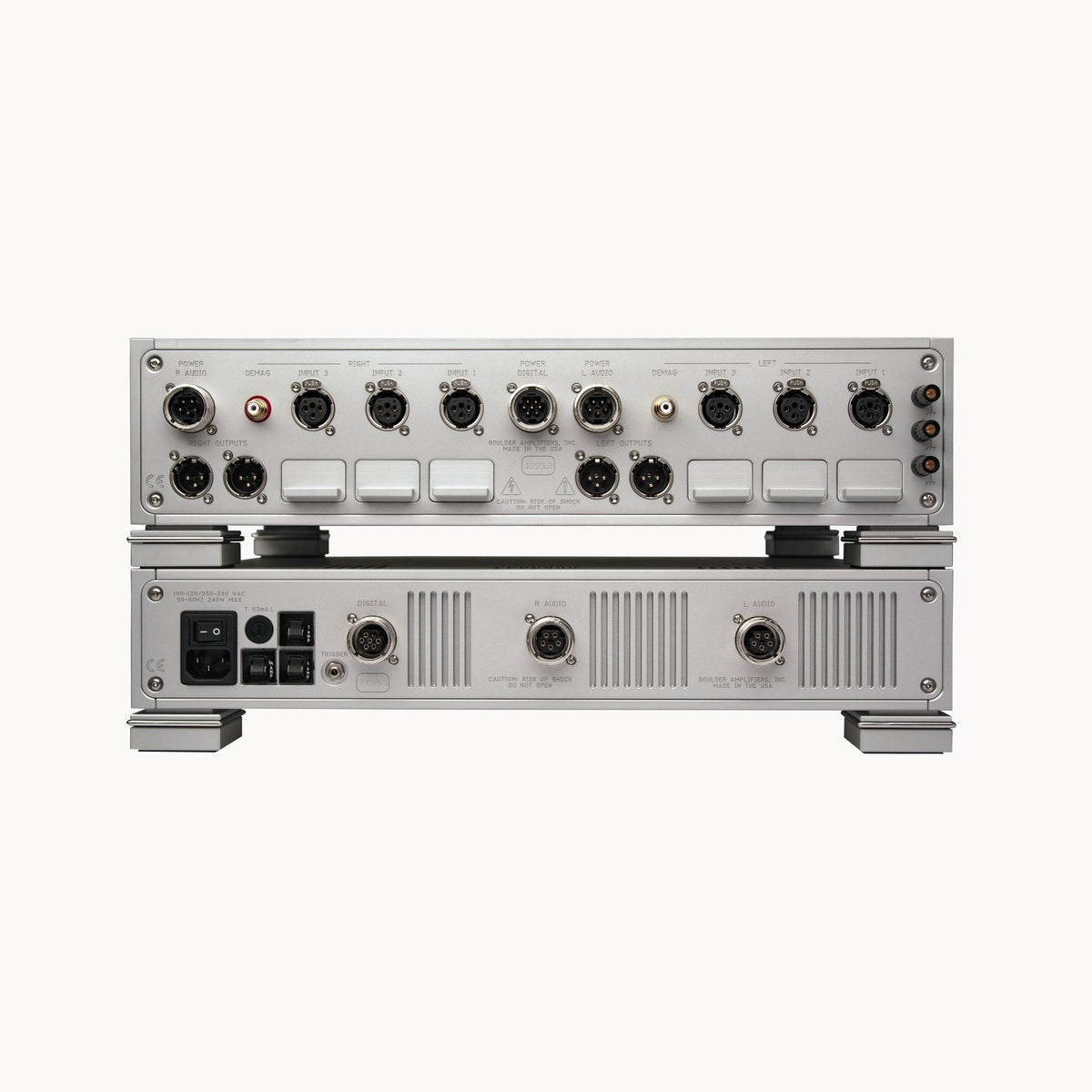 Boulder 2108 Phono Preamplifier – rear view