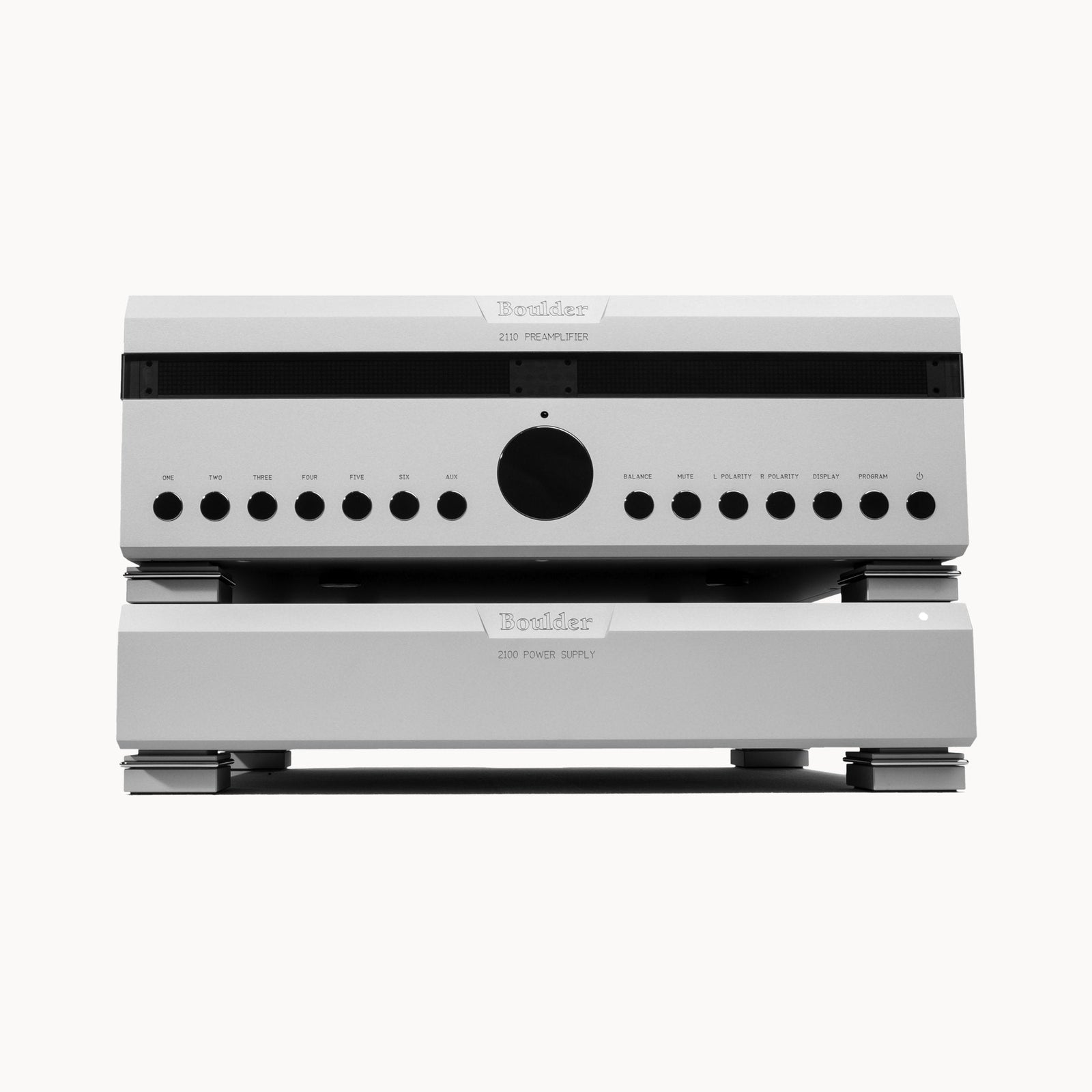 Boulder 2110 Preamplifier – front view
