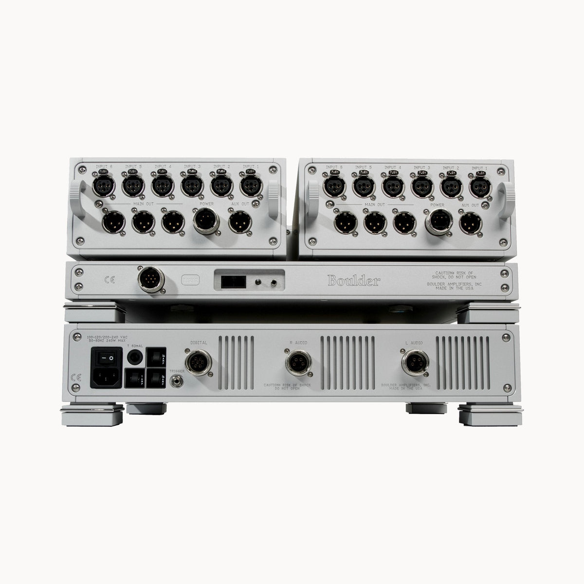 Boulder 2110 Preamplifier – rear view