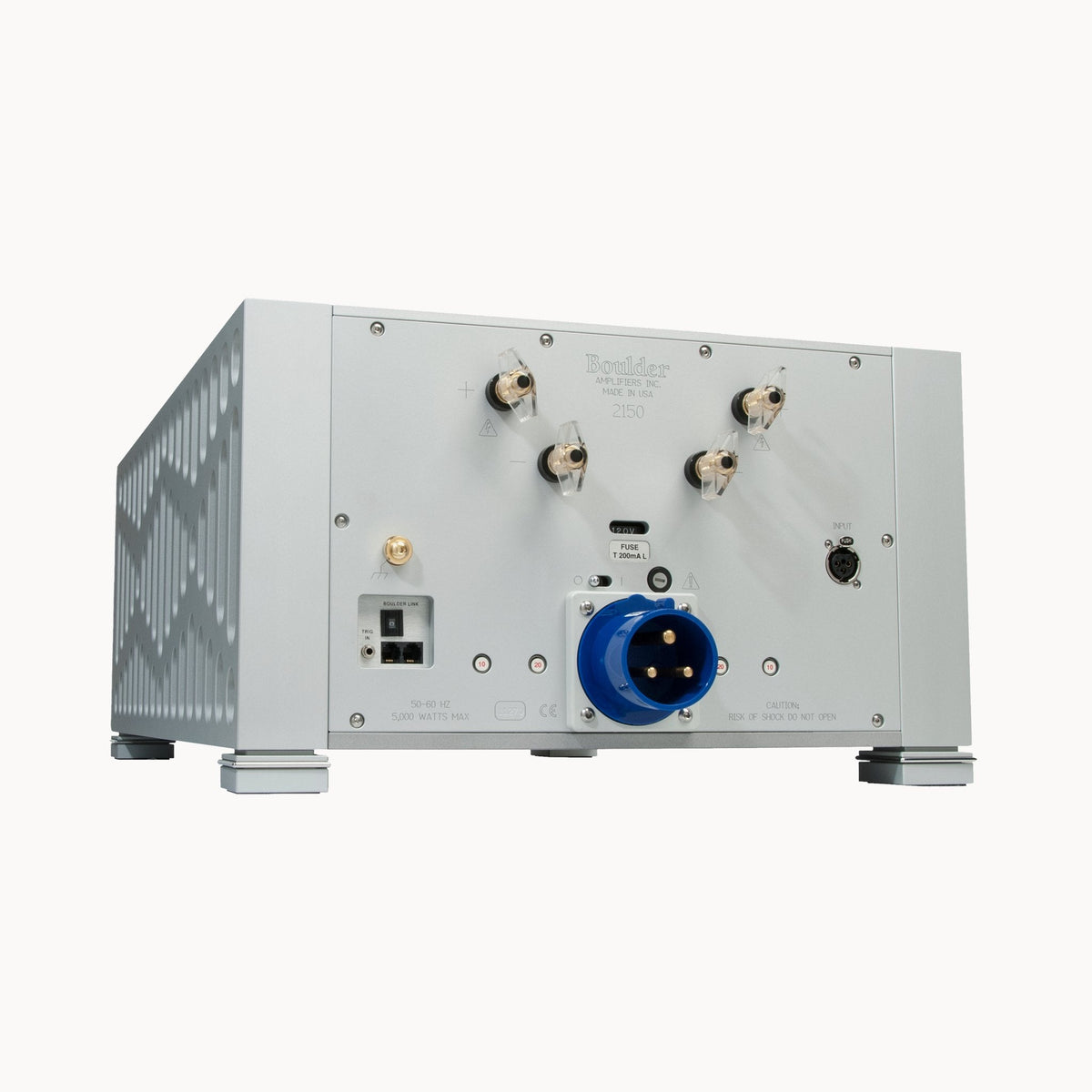 Boulder 2150 Monoblock Amplifier – rear view
