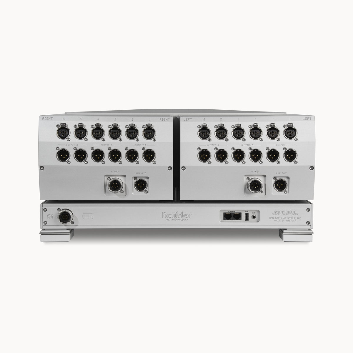 Boulder 3010 Preamplifier – rear view