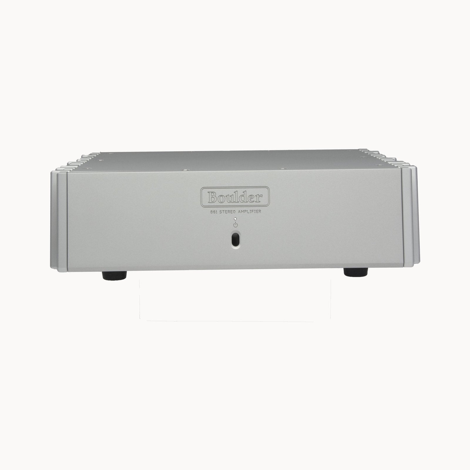 Boulder 861 Stereo Amplifier – front view
