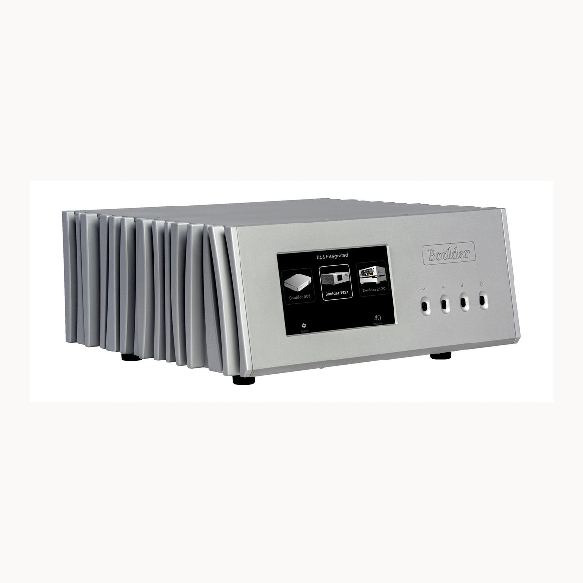 Boulder 866 Integrated Amplifier – front view