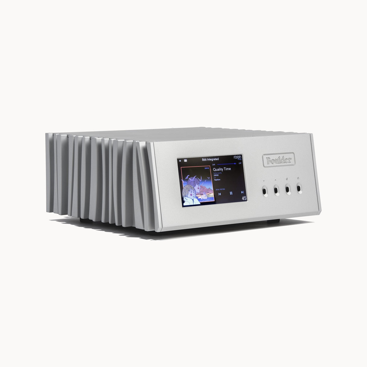 Boulder 866 Integrated Amplifier – three quarter view