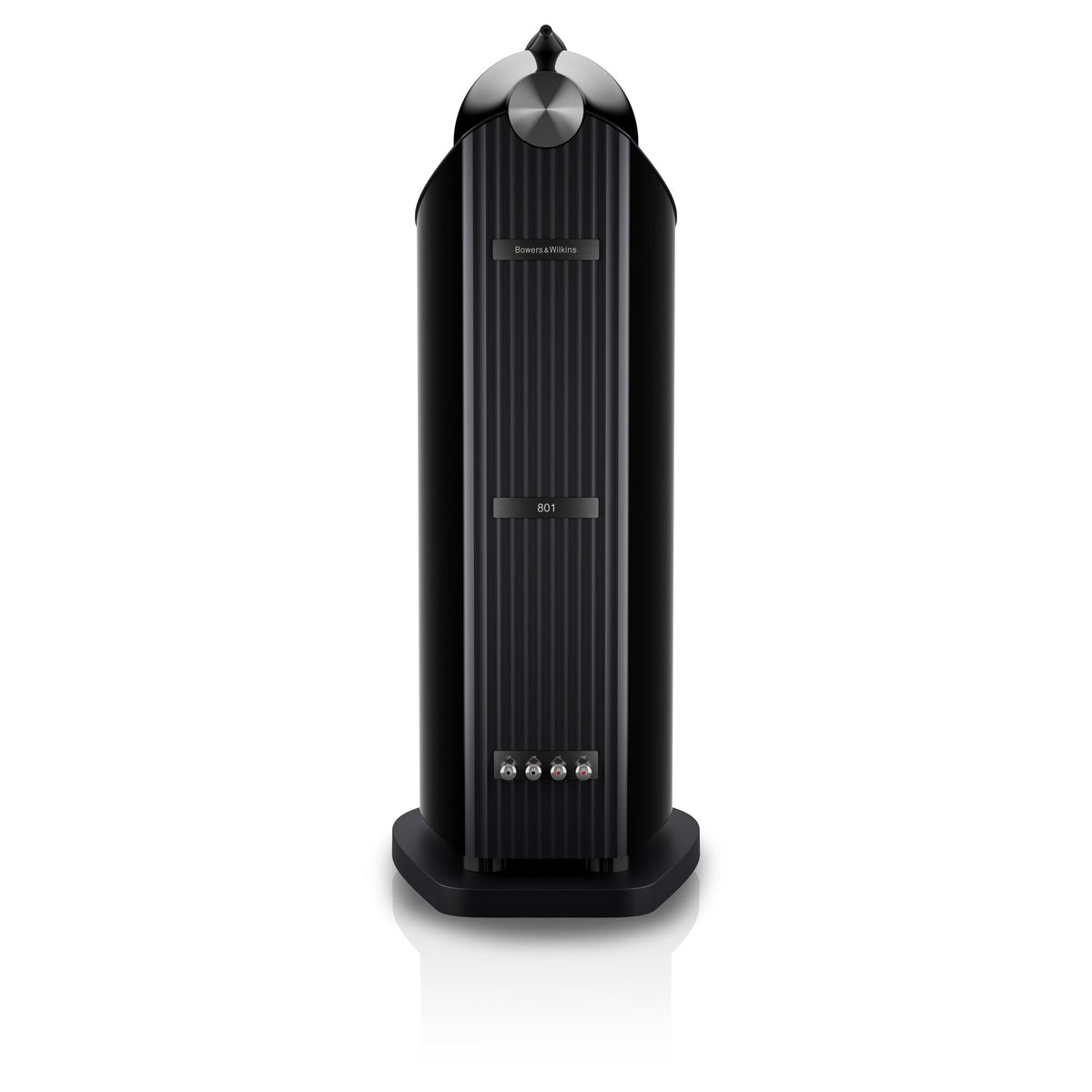 Bowers & Wilkins 801 D5 in Stealth Black, rear view