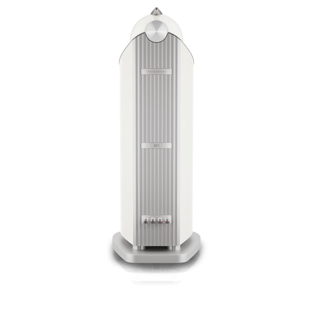 Bowers & Wilkins 801 D5 in Warm White, rear view