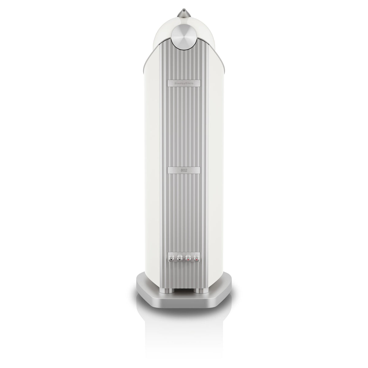 Bowers & Wilkins 802 D5 in Warm White, rear view