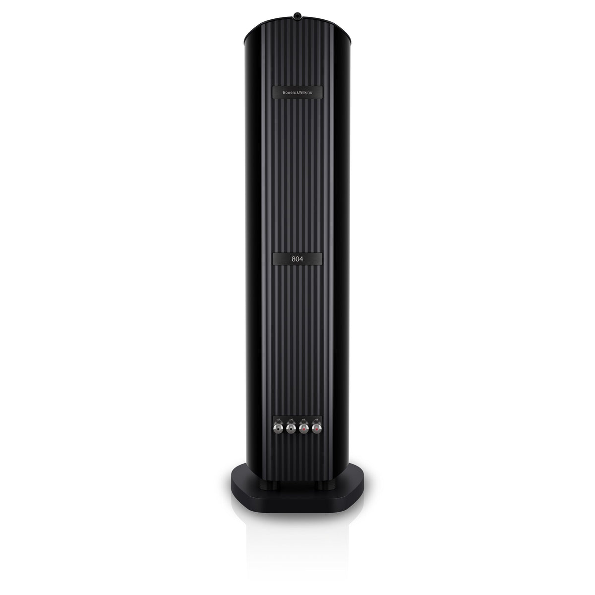 Bowers & Wilkins 804 D5 in Stealth Black, rear view