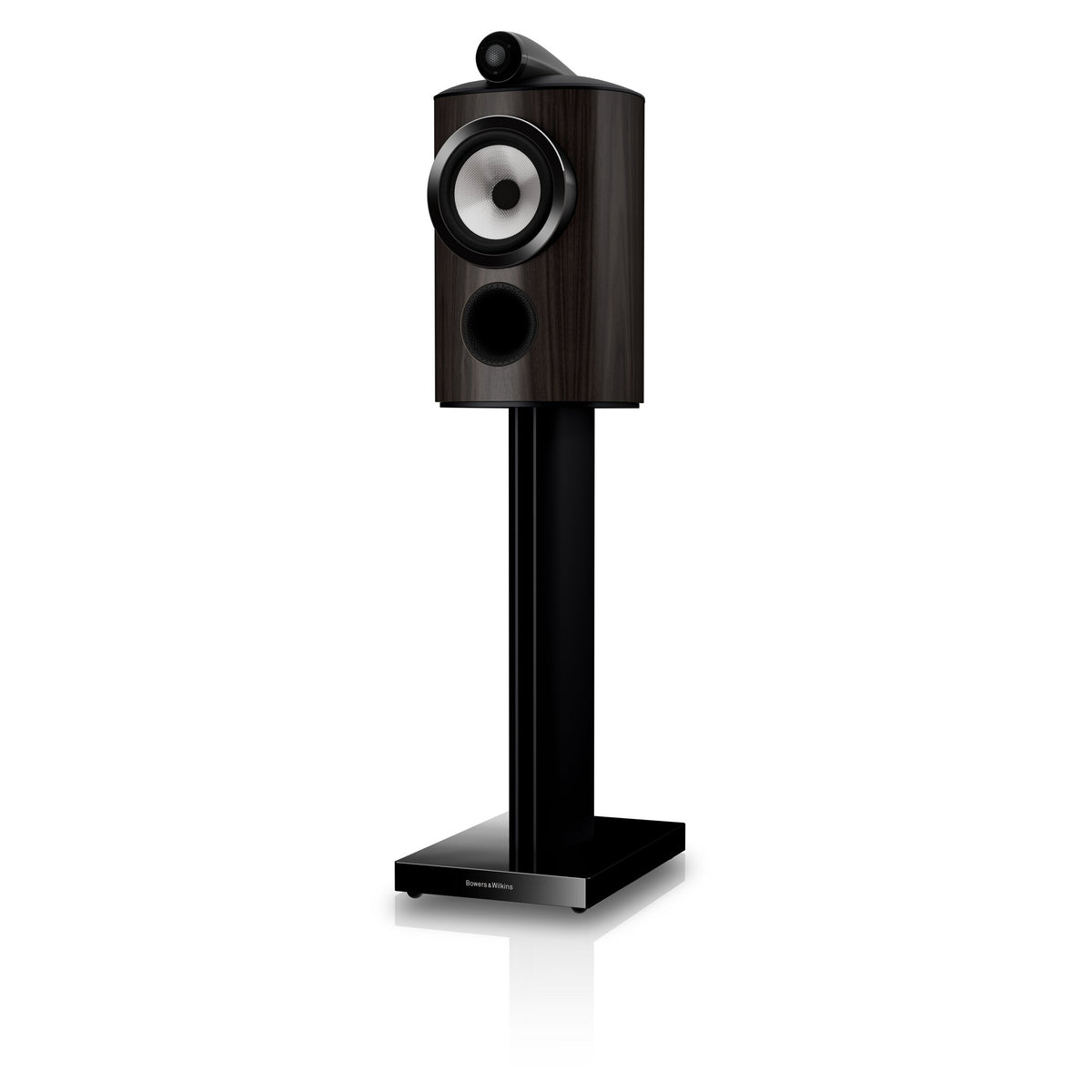 Bowers & Wilkins 805 D5 in Dark Walnut, three-quarter view