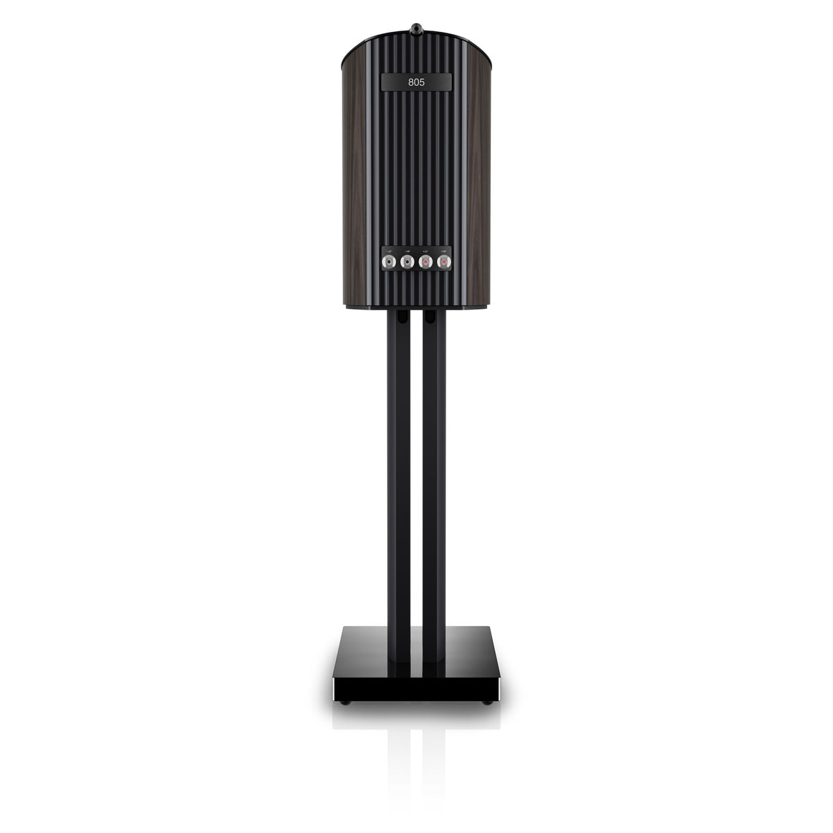 Bowers & Wilkins 805 D5 in Dark Walnut, rear view