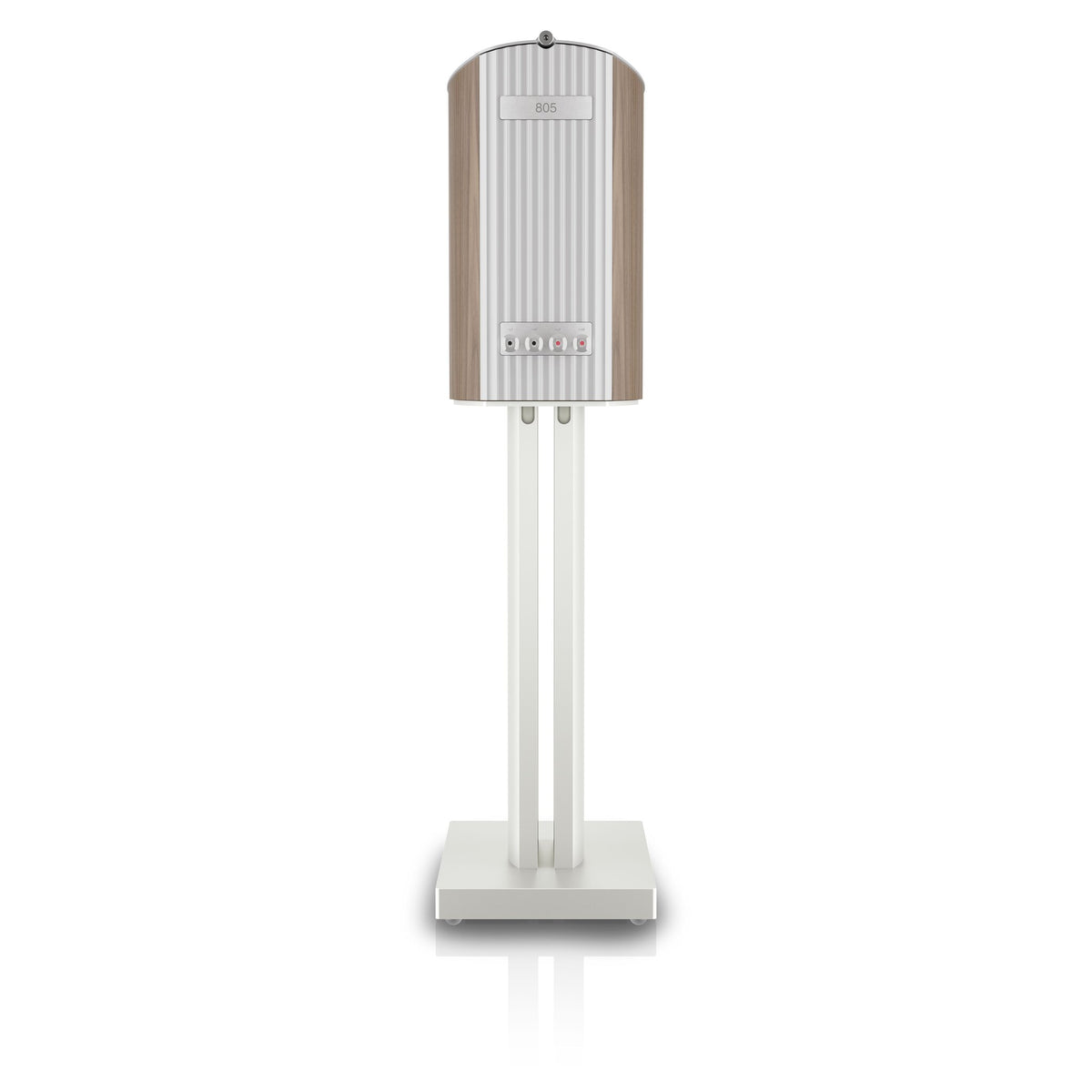 Bowers & Wilkins 805 D5 in Light Walnut, rear view