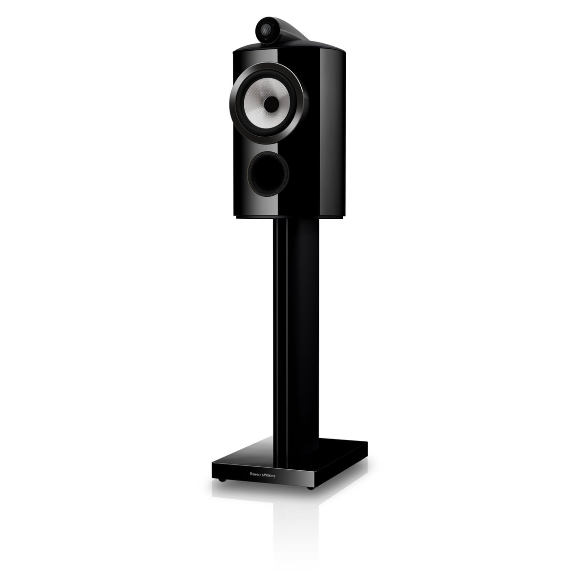 Bowers & Wilkins 805 D5 in Stealth Black, three-quarter view